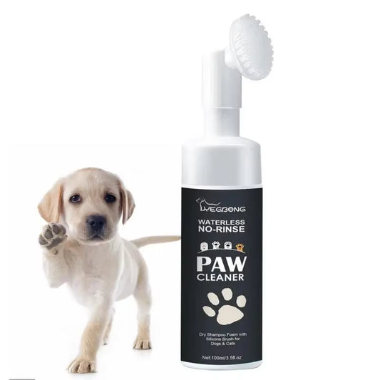 100Ml paw Cleaner Foam Dog Claw Cleaner Cat Paw Cleaner Waterless